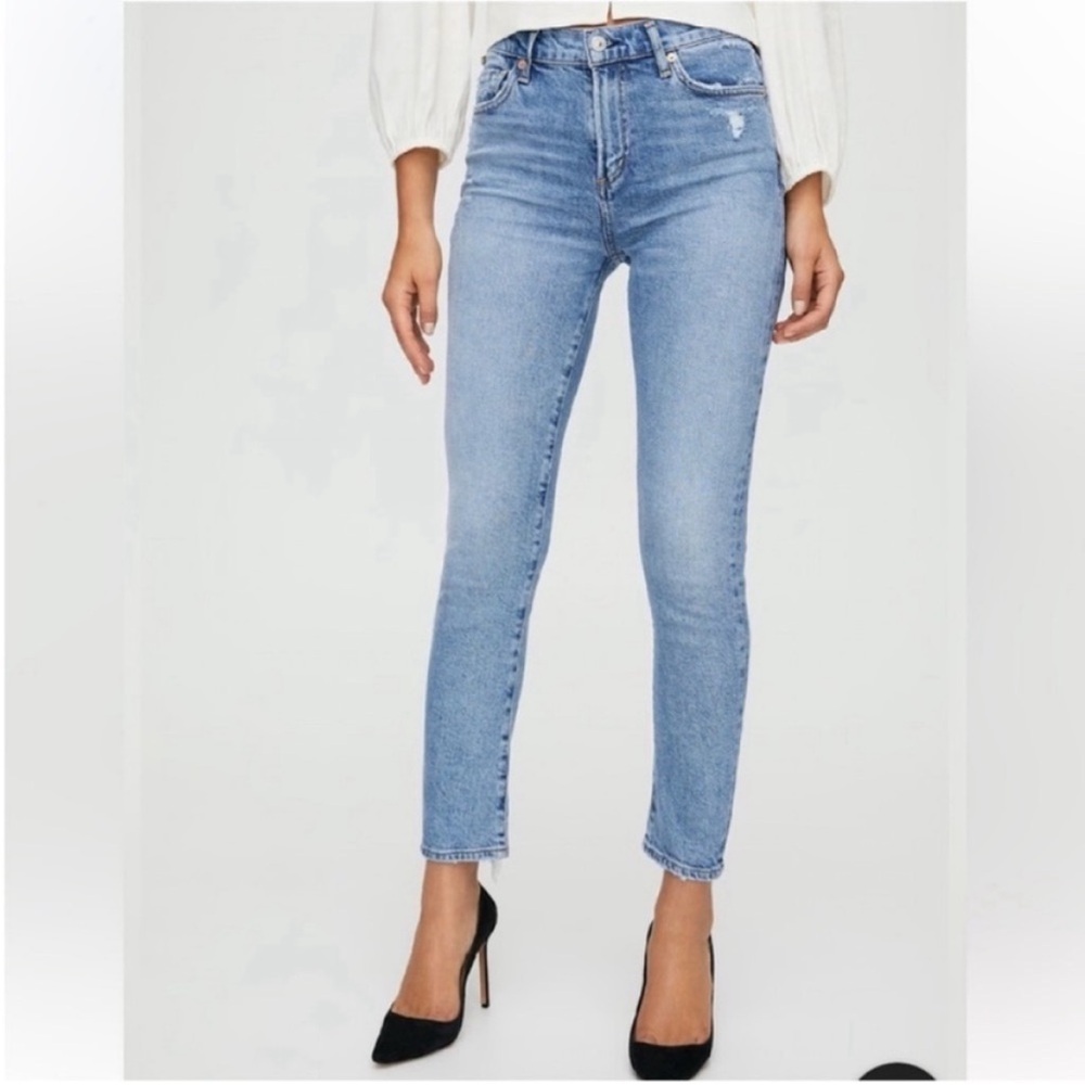 Citizens Of Humanity Harlow ankle mid rise Light Blue  Jeans 25